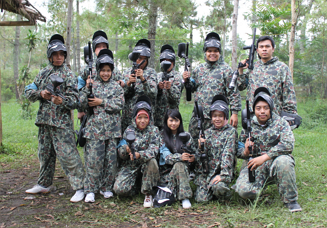 Paintball Outbound Malang