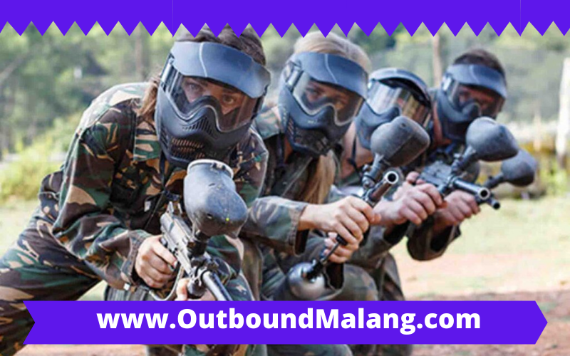EO outbound Paintball Di Malang 2022