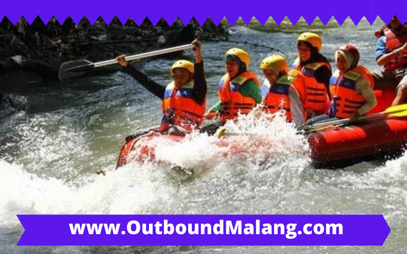 Tempat outbound Rafting Daerah malang Murah
